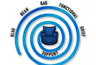 Blue Bean Bag Functional Kindness Support
