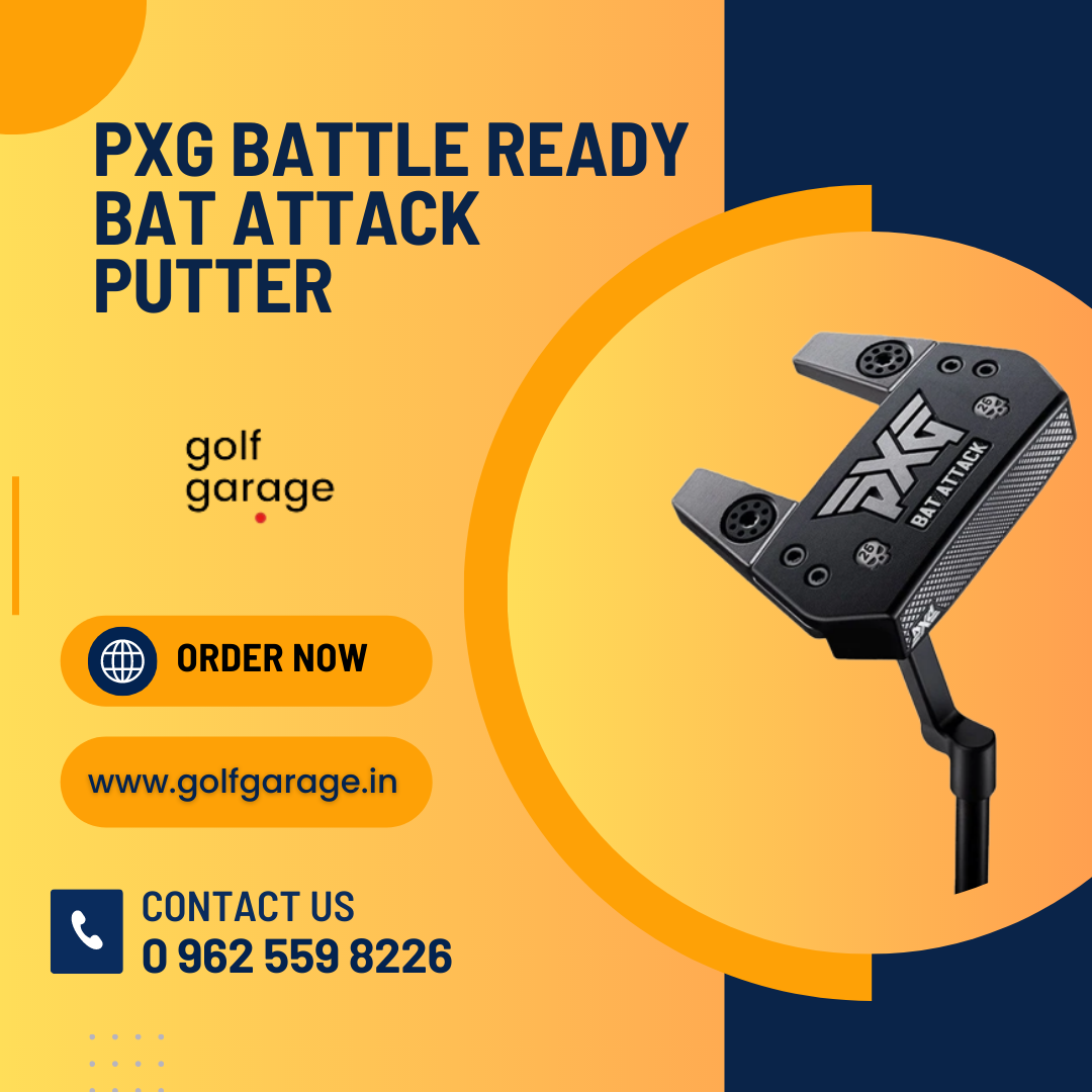PXG Battle Ready Bat Attack Putter