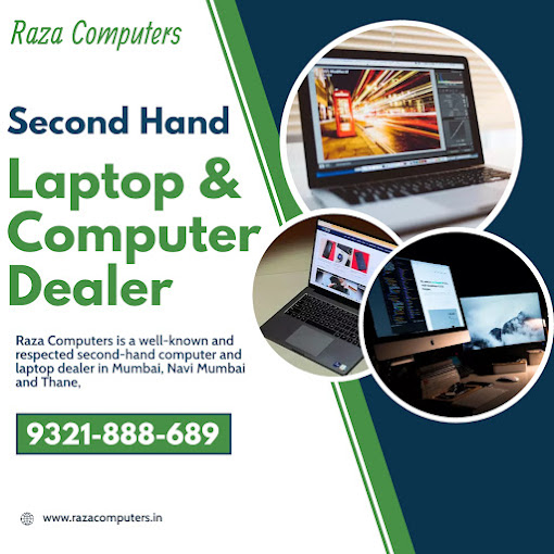 Raza Computers – Second Hand Laptops and Computers Dealer in Mumbai and Thane.